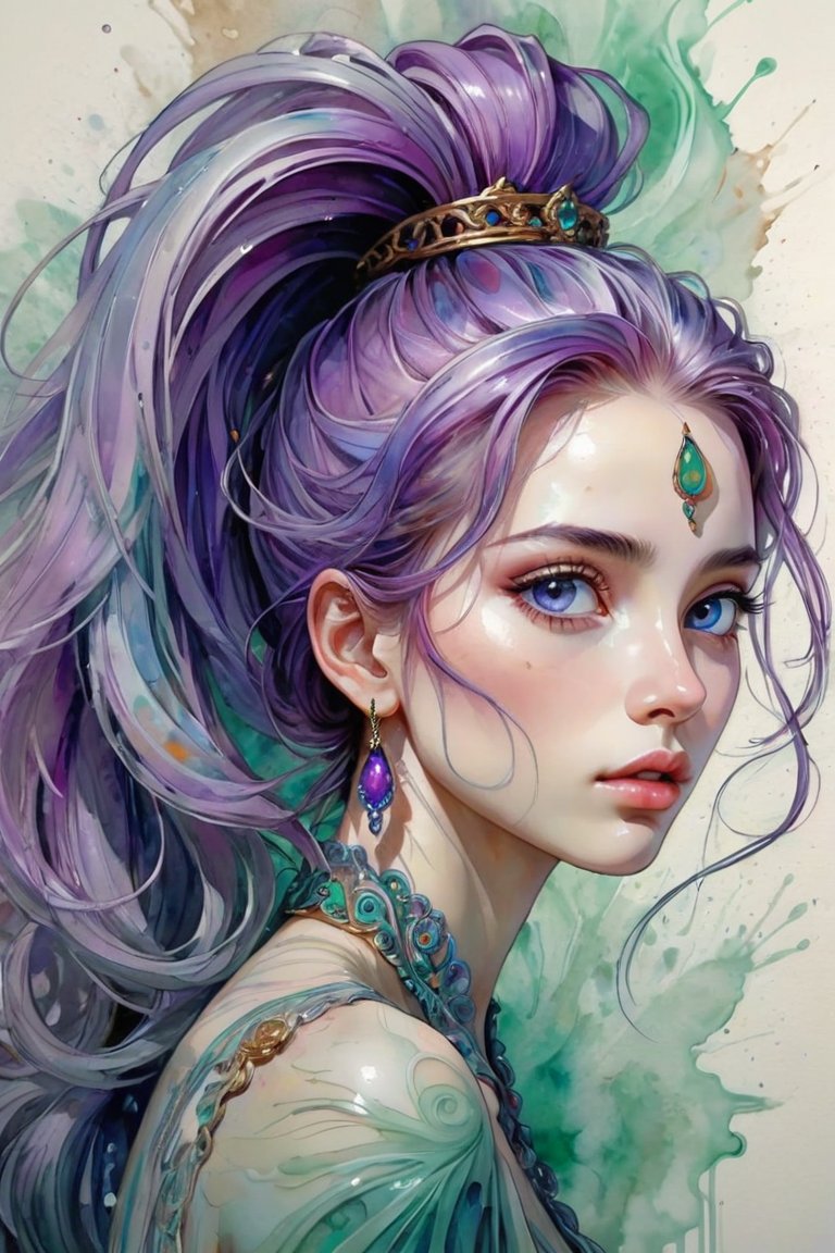 01104-148733588-(masterpiece), 8k, very wide shot, volumetrics dtx, portrait, beautiful eyes, (dreadlocks_0.5) in a ponytail, (Violet head_1), v.jpg